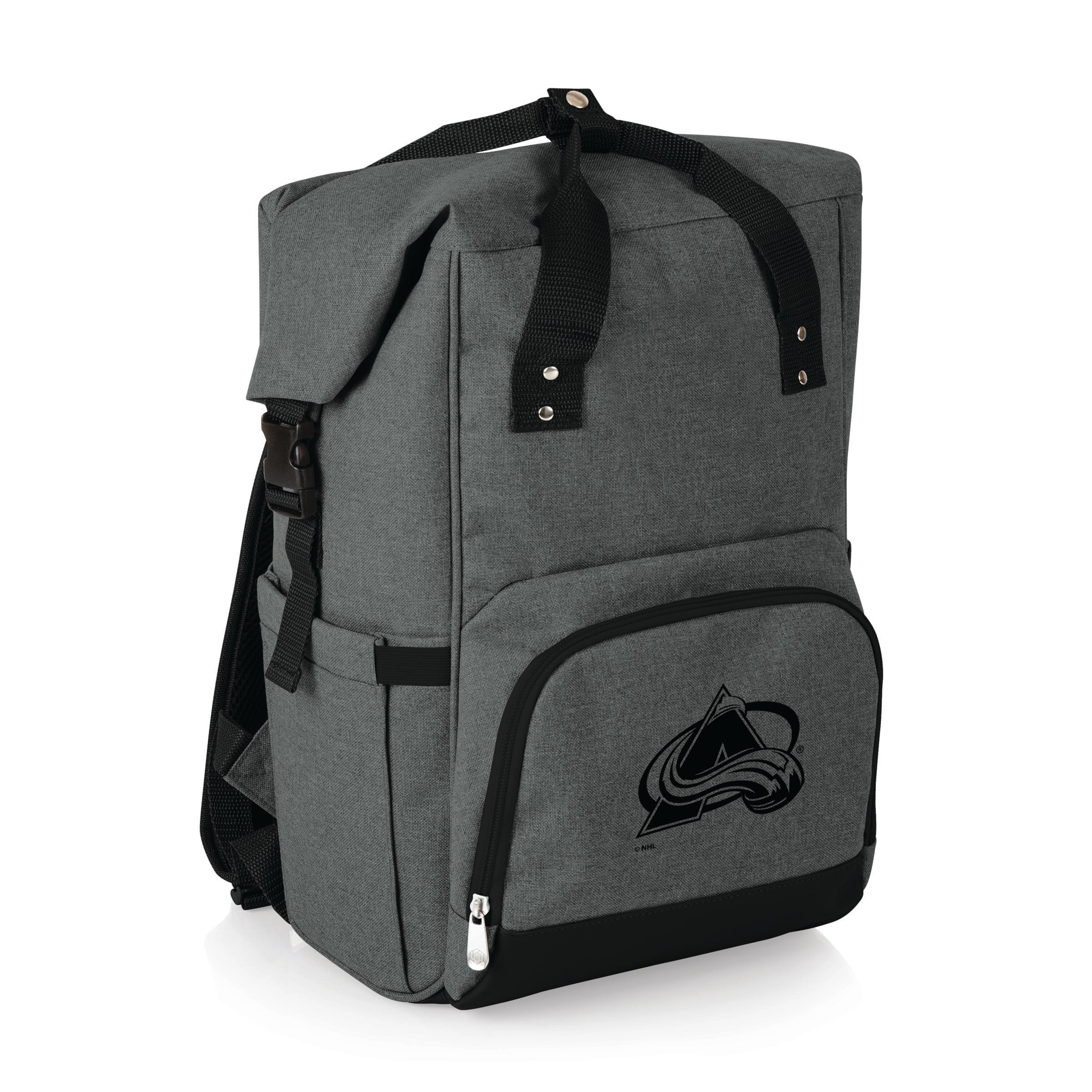 Colorado Avalanche - On The Go Roll-Top Backpack Cooler