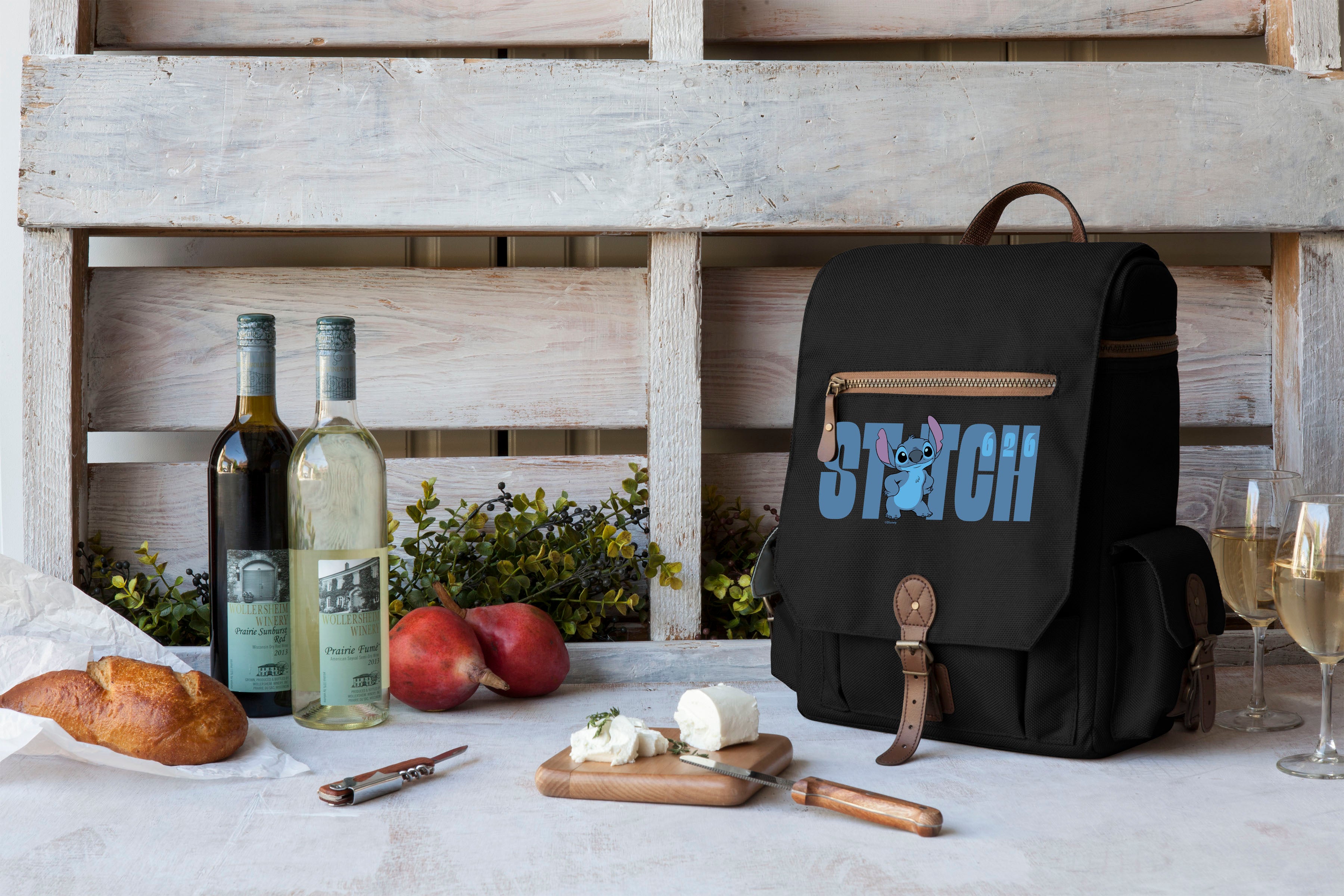 Lilo & Stitch - Moreno 3-Bottle Wine & Cheese Tote