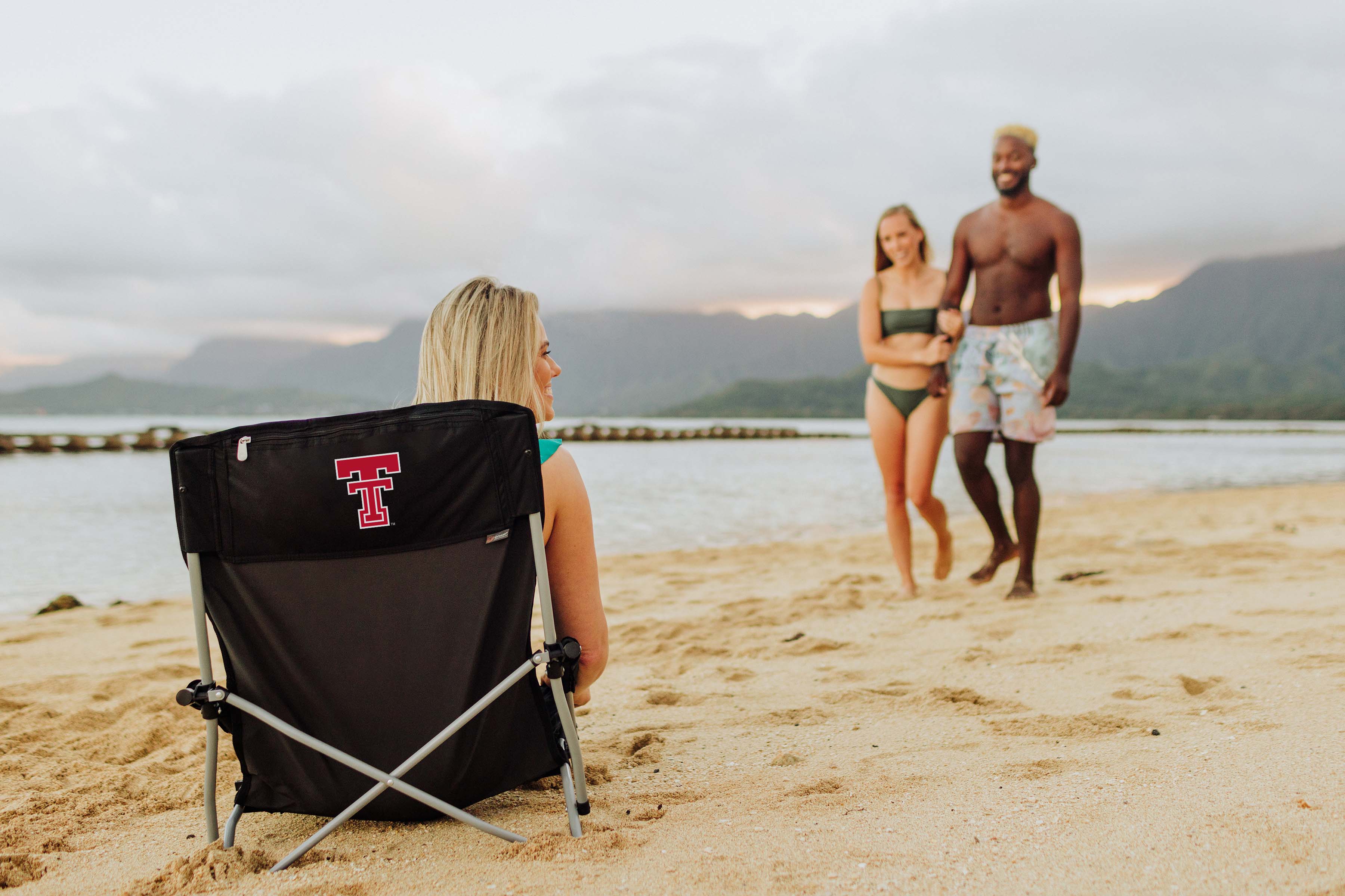 Texas Tech Red Raiders - Tranquility Beach Chair with Carry Bag