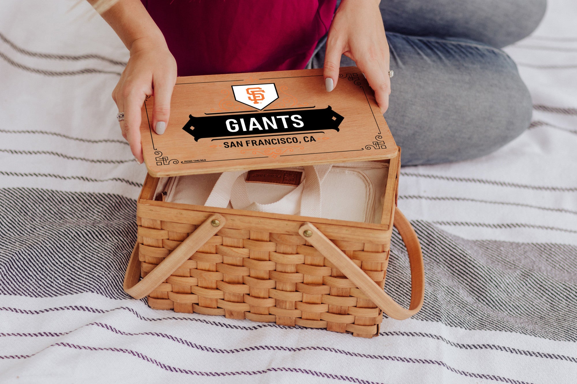 San Francisco Giants - Poppy Personal Picnic Basket