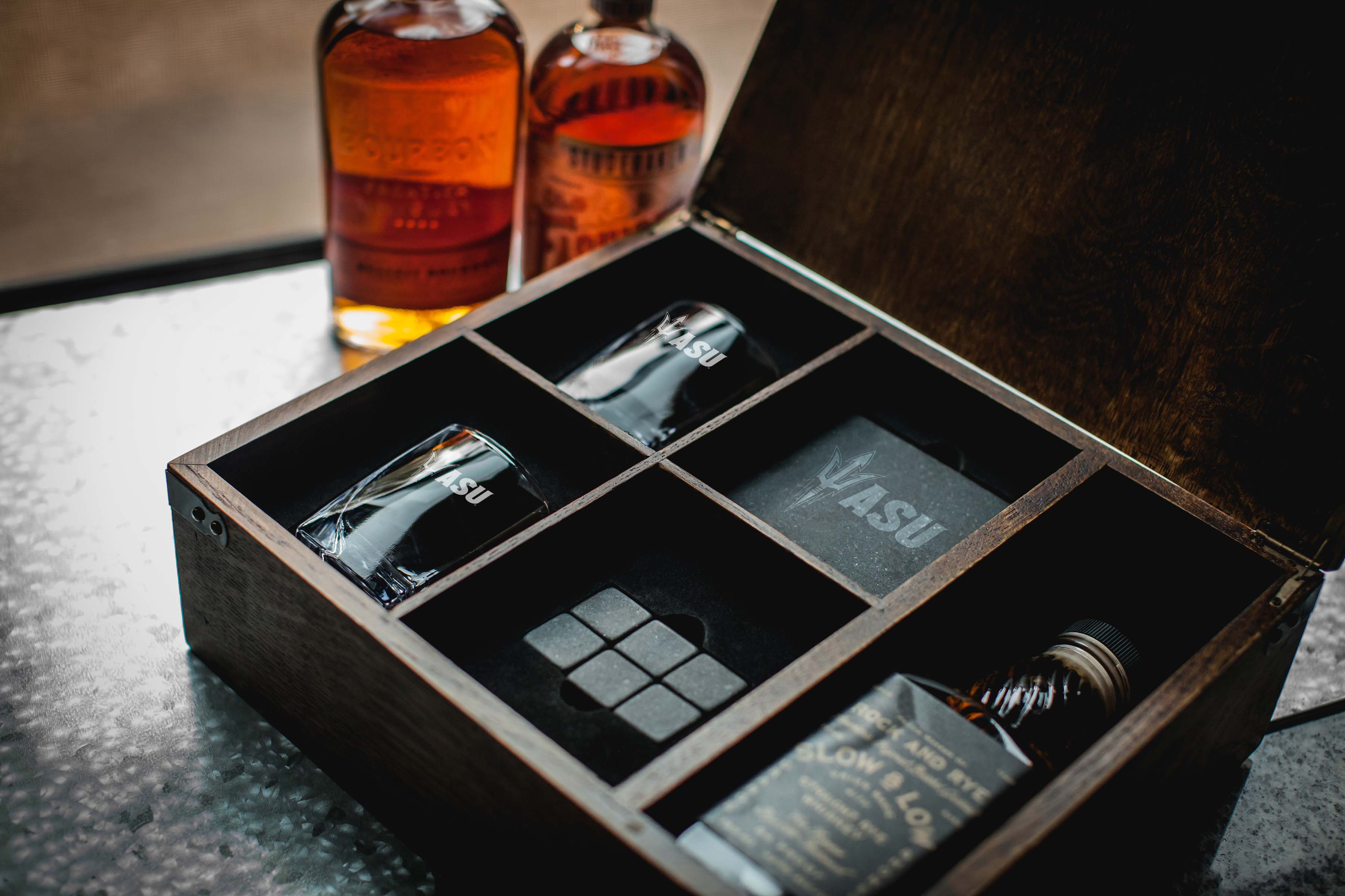 Arizona State Sun Devils - Whiskey Box Gift Set