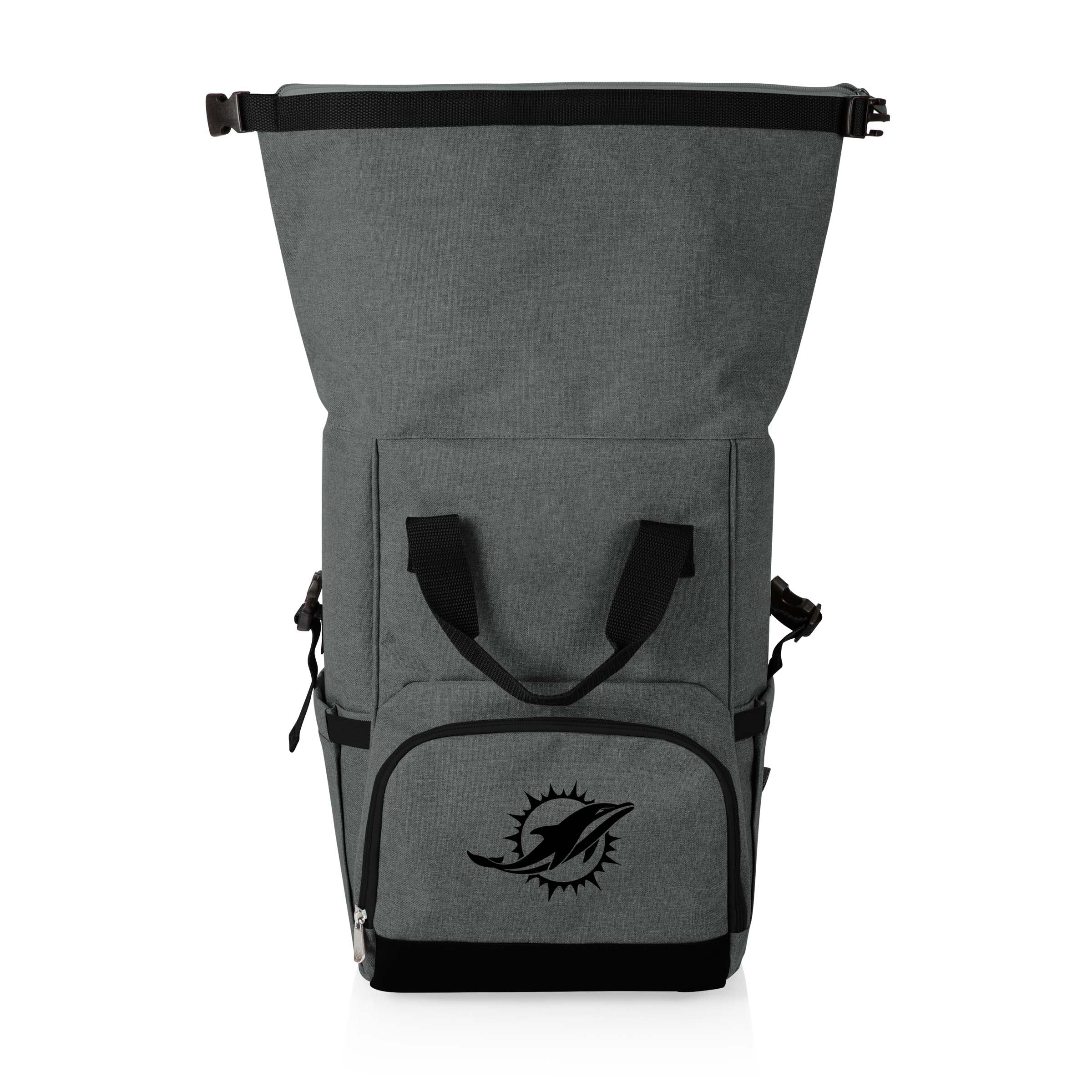 Miami Dolphins - On The Go Roll-Top Backpack Cooler