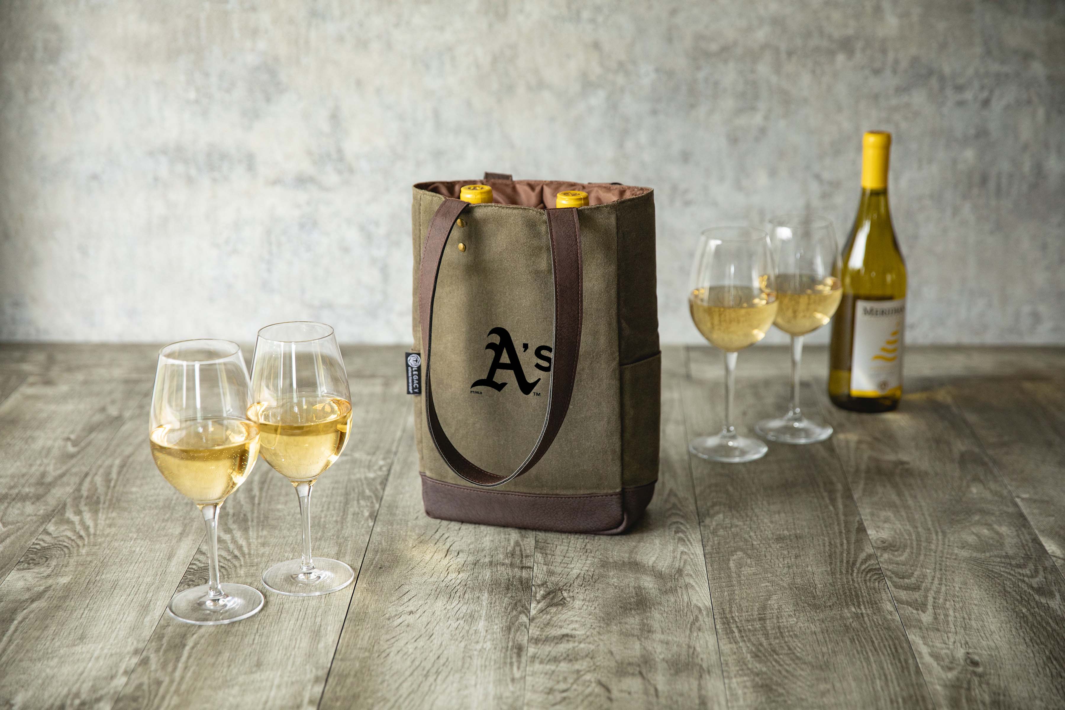 Oakland Athletics - 2 Bottle Insulated Wine Cooler Bag