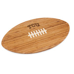 TCU Horned Frogs - Kickoff Football Cutting Board & Serving Tray