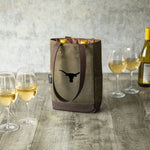 Texas Longhorns - 2 Bottle Insulated Wine Cooler Bag