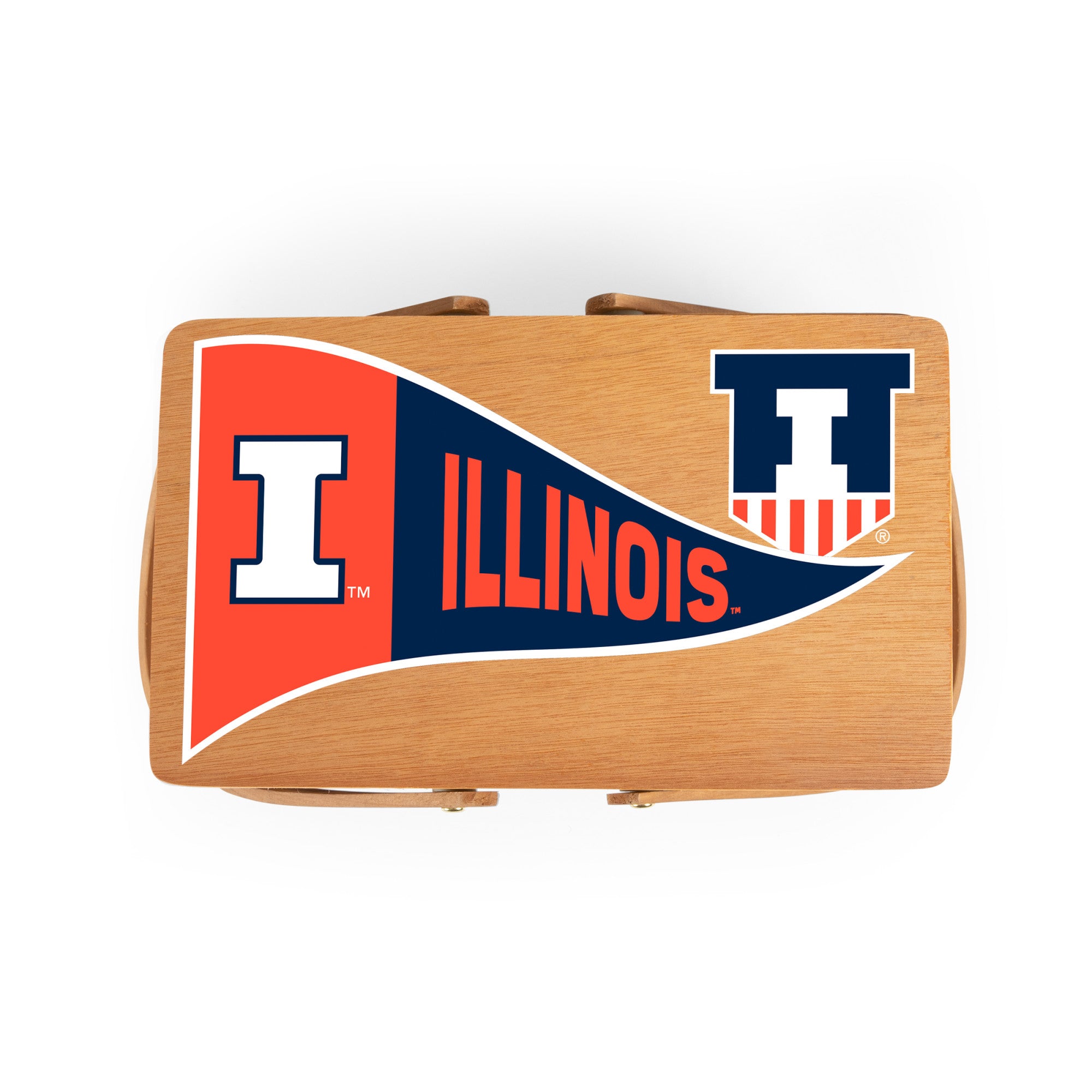 Illinois Fighting Illini - Poppy Personal Picnic Basket