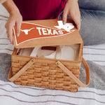 Texas Longhorns - Poppy Personal Picnic Basket