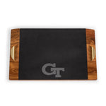 Georgia Tech Yellow Jackets - Covina Acacia and Slate Serving Tray