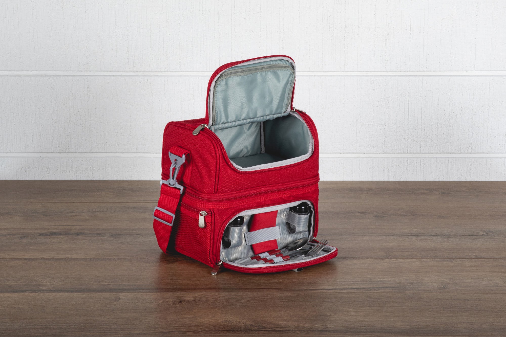 Detroit Red Wings - Pranzo Lunch Bag Cooler with Utensils