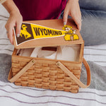 Wyoming Cowboys - Poppy Personal Picnic Basket