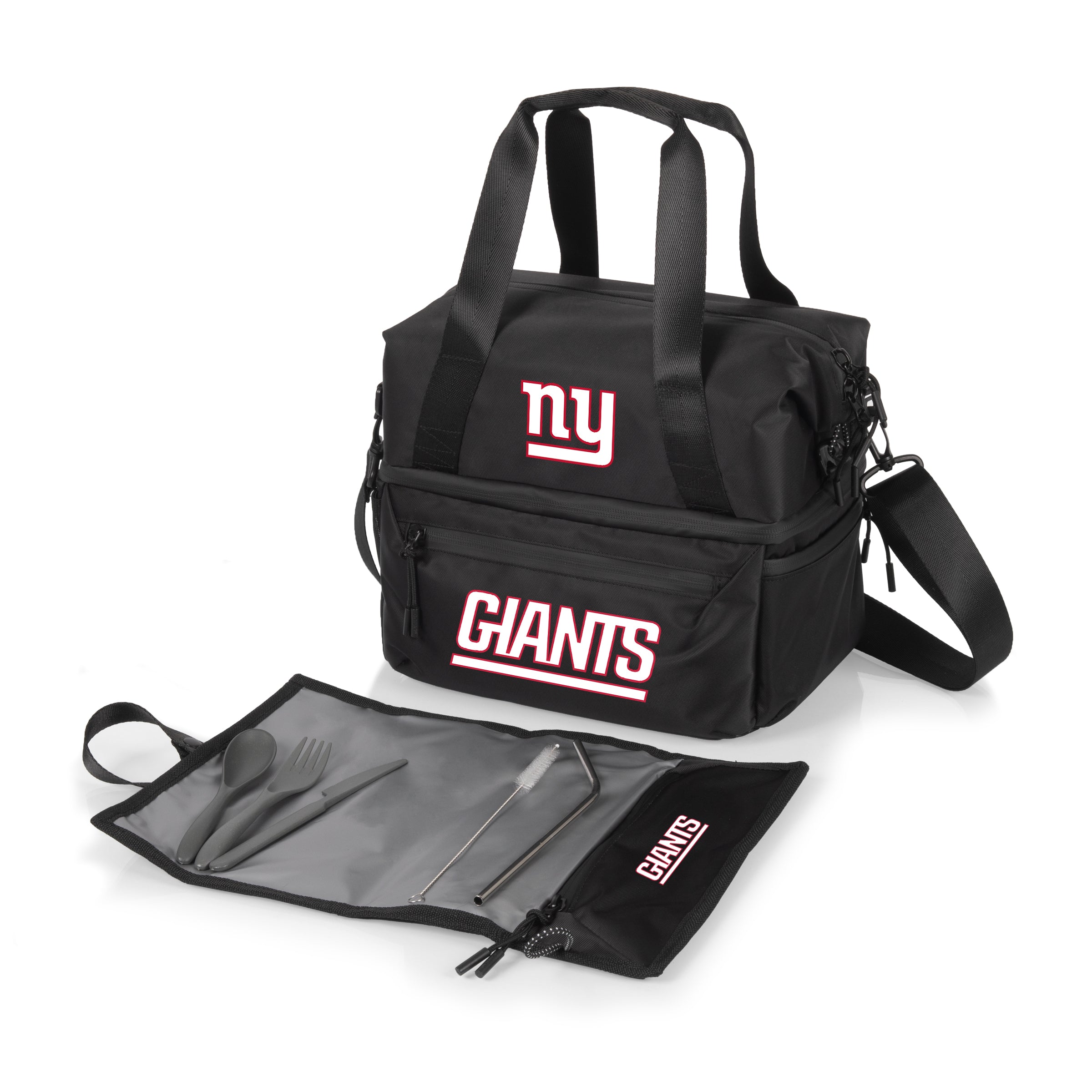 New York Giants - Tarana Recycled Lunch Bag Cooler with Utensils