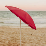 Louisville Cardinals - 5.5 Ft. Portable Beach Umbrella