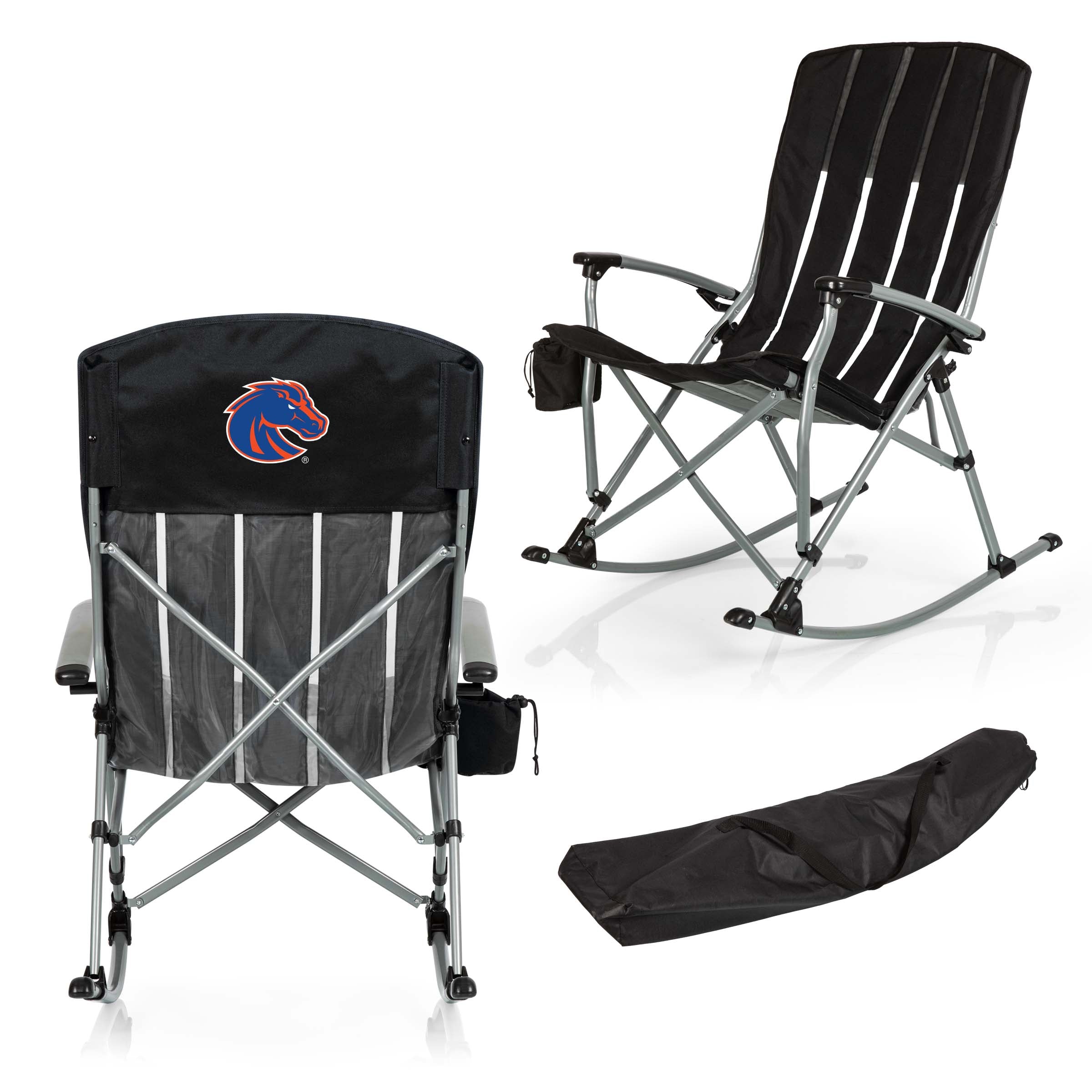 Boise State Broncos - Outdoor Rocking Camp Chair