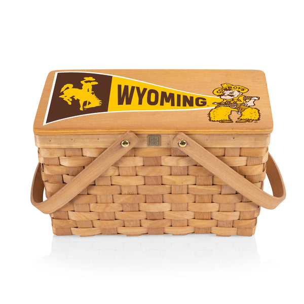 Wyoming Cowboys - Poppy Personal Picnic Basket