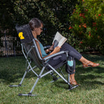 Michigan Wolverines - Outdoor Rocking Camp Chair