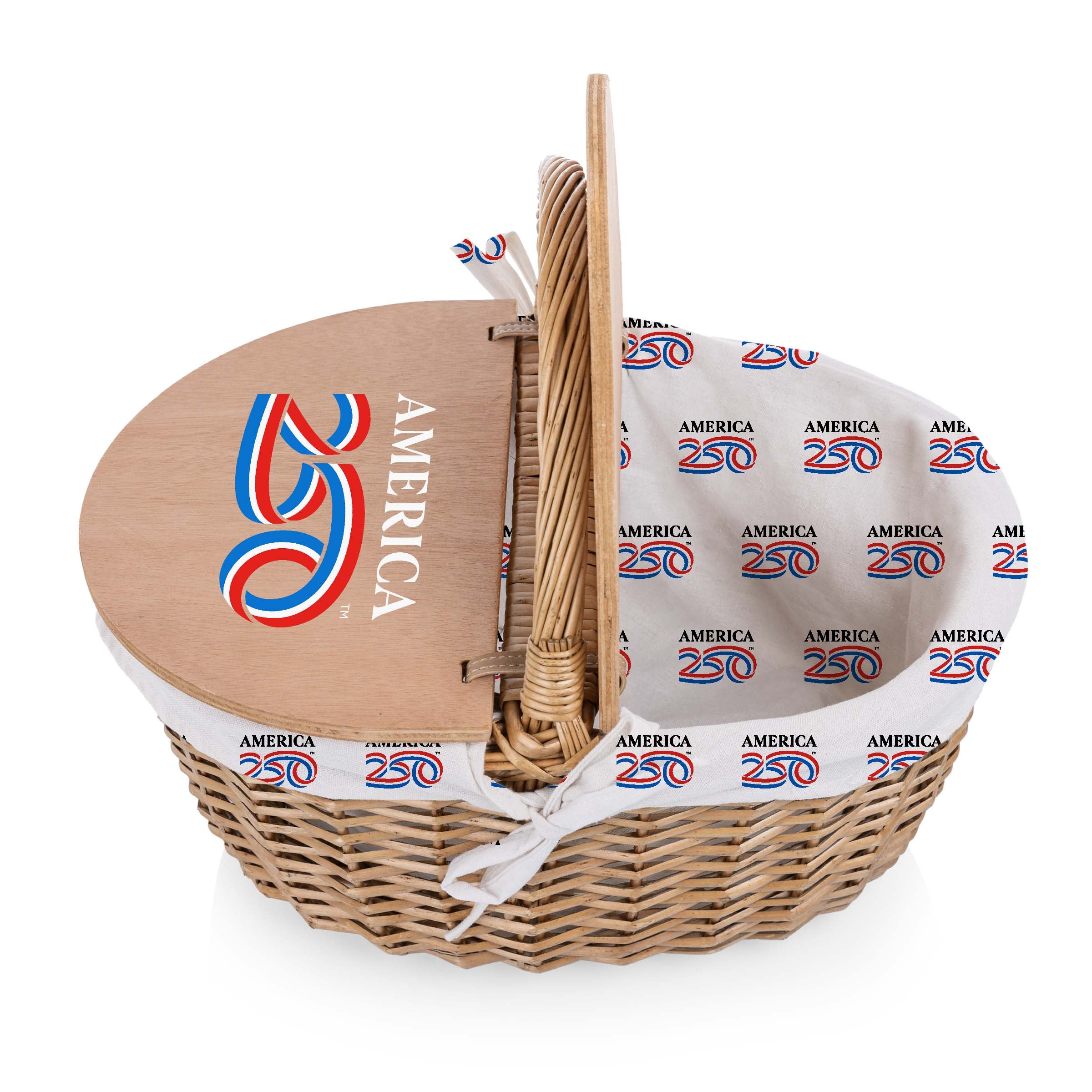 America250 America 250 - Country Picnic Basket