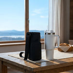 Eclipse Tumbler Tote with 40oz Stainless Travel Mug