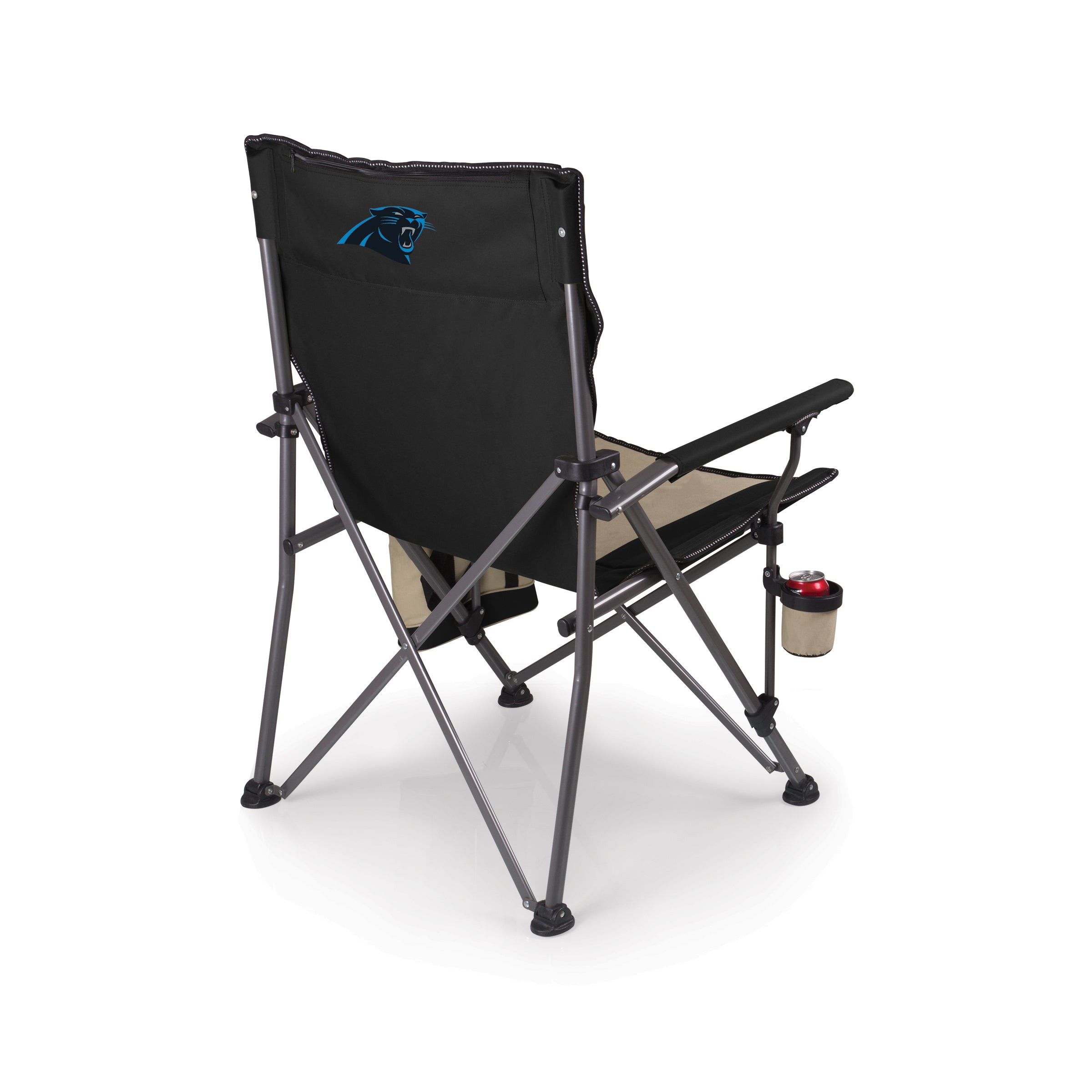 Carolina Panthers Logo - Big Bear XXL Camping Chair with Cooler