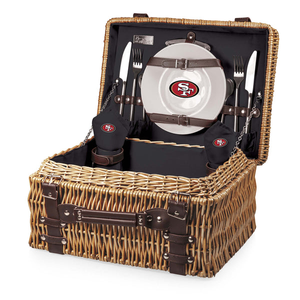 San Francisco 49ers - Champion Picnic Basket