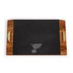 St Louis Blues - Covina Acacia and Slate Serving Tray