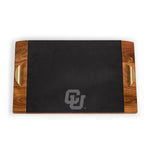 Colorado Buffaloes - Covina Acacia and Slate Serving Tray