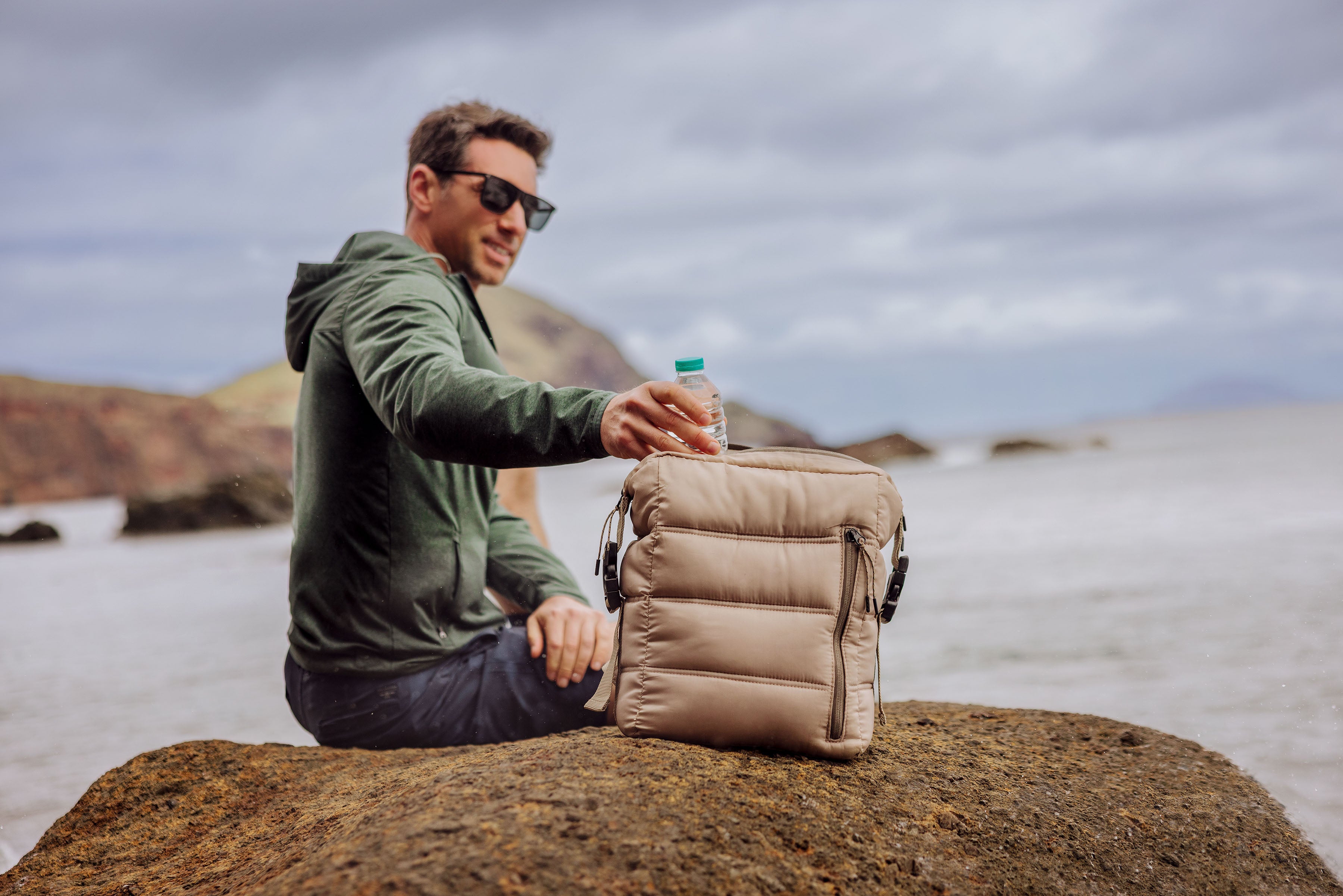 Everyday Quilted Washable Backpack Cooler - Airstream