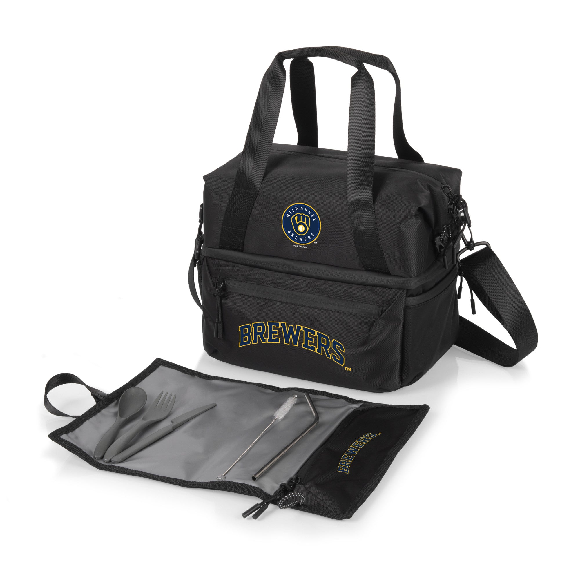 Milwaukee Brewers - Tarana Lunch Bag Cooler with Utensils