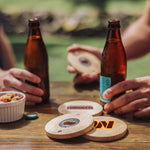 Washington Commanders - Coasters with Bottle Openers Set of 4