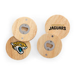 Jacksonville Jaguars - Coasters with Bottle Openers Set of 4