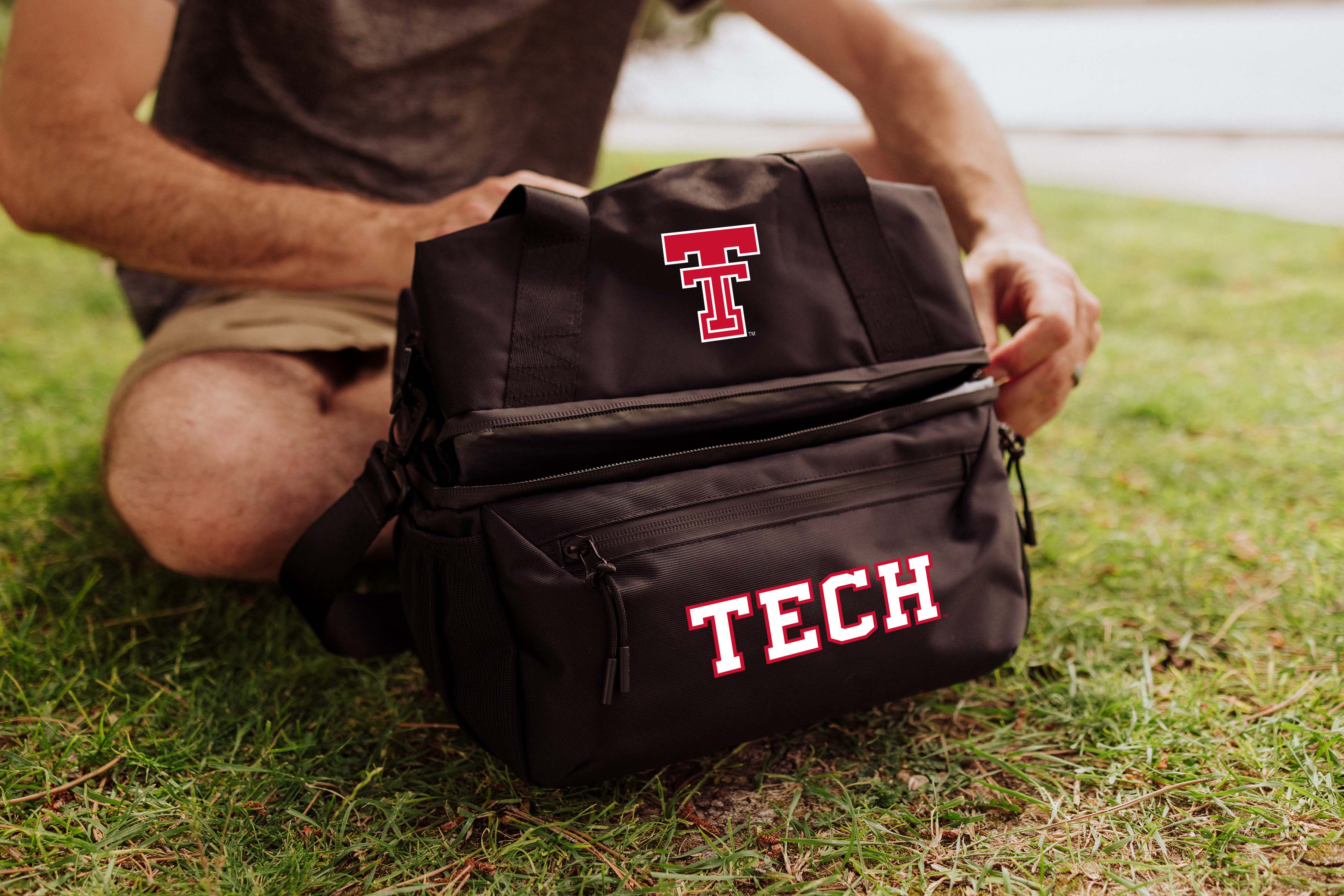 Texas Tech Red Raiders - Tarana Recycled Lunch Bag Cooler with Utensils