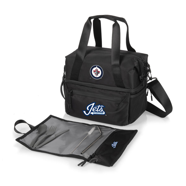 Winnipeg Jets - Tarana Recycled Lunch Bag Cooler with Utensils