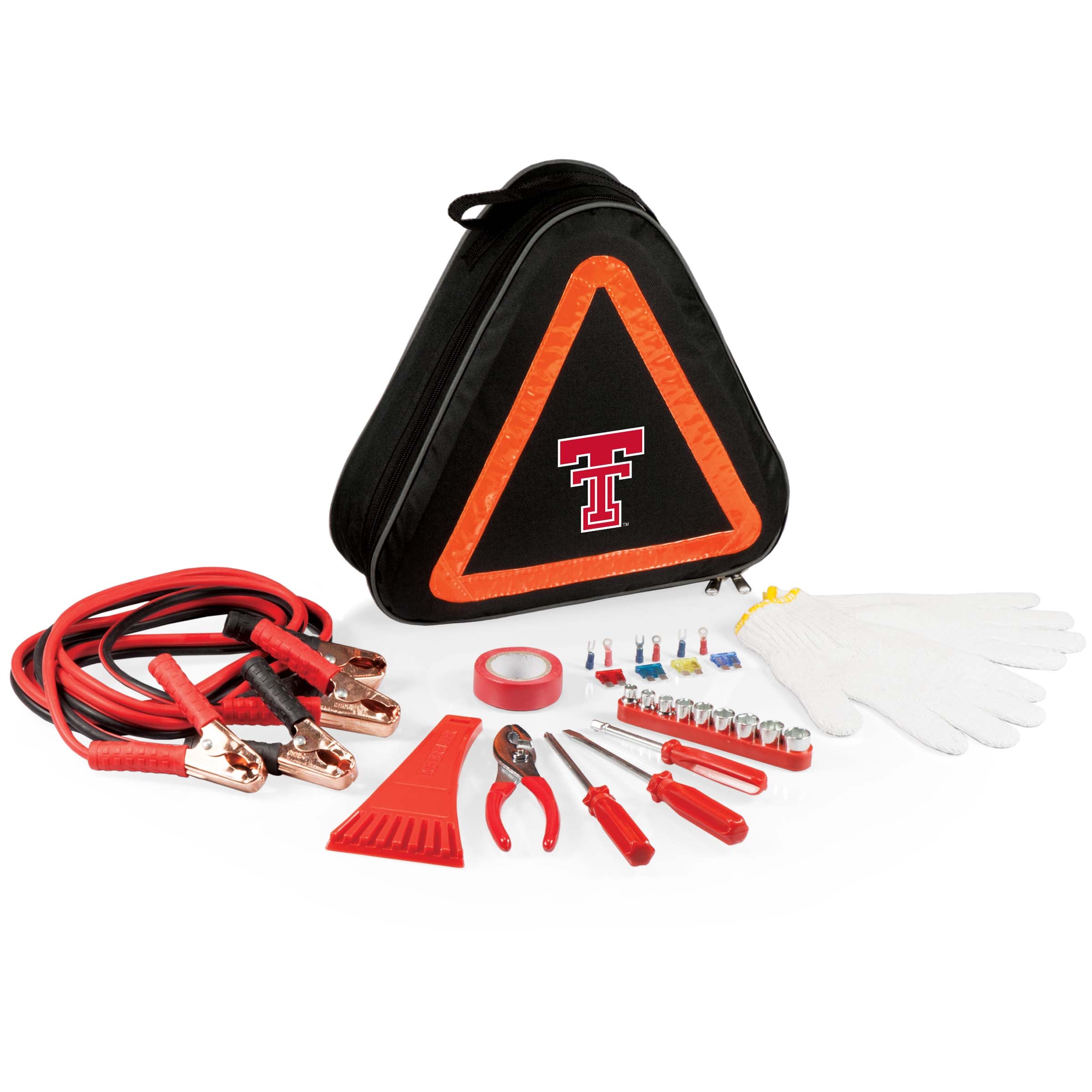 Texas Tech Red Raiders - Roadside Emergency Car Kit