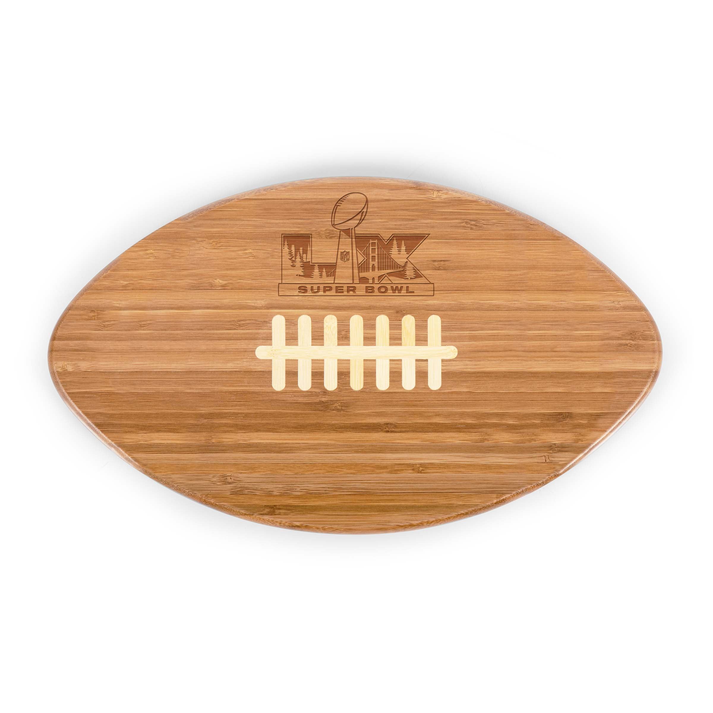 Super Bowl LX - Touchdown! Football Cutting Board & Serving Tray