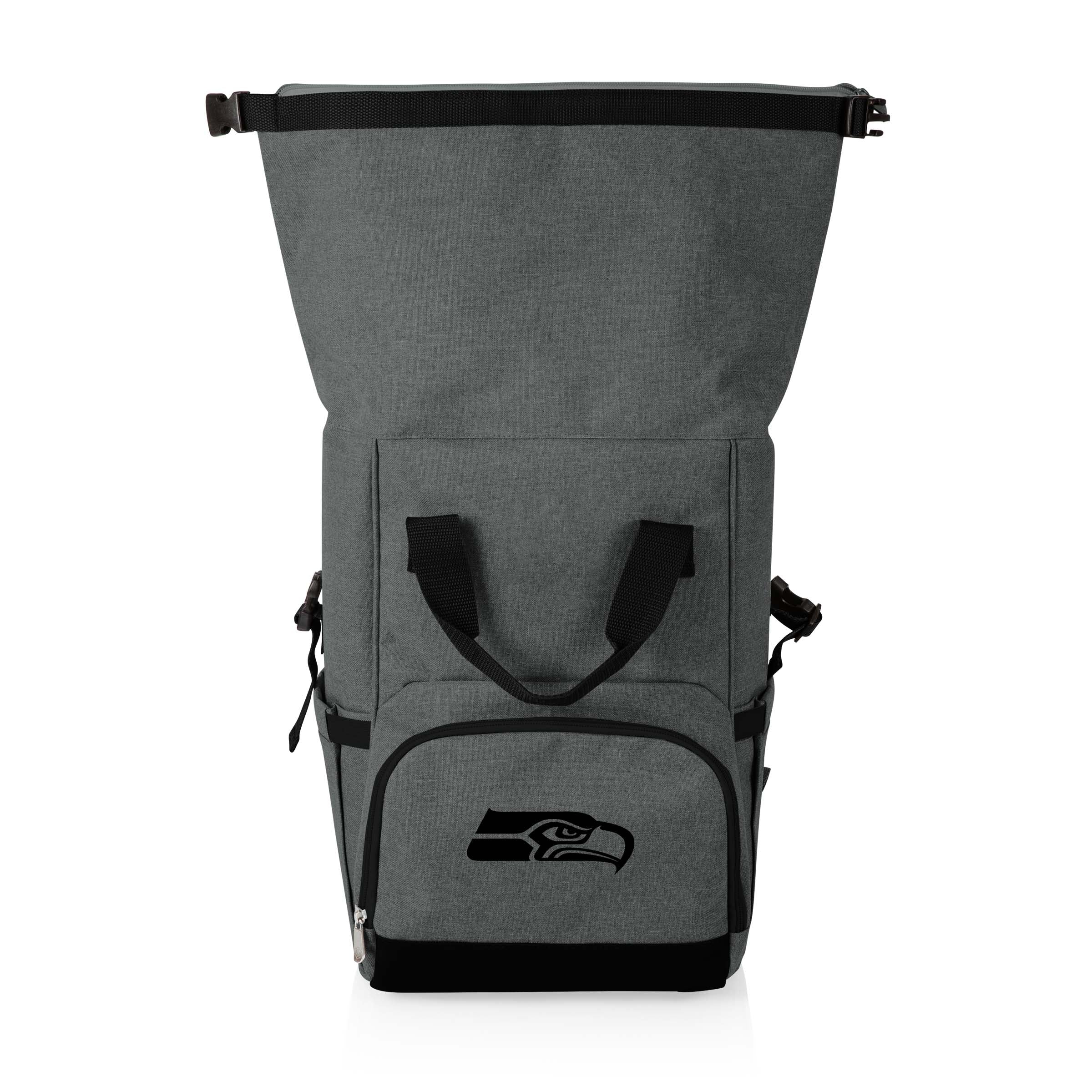 Seattle Seahawks - On The Go Roll-Top Backpack Cooler