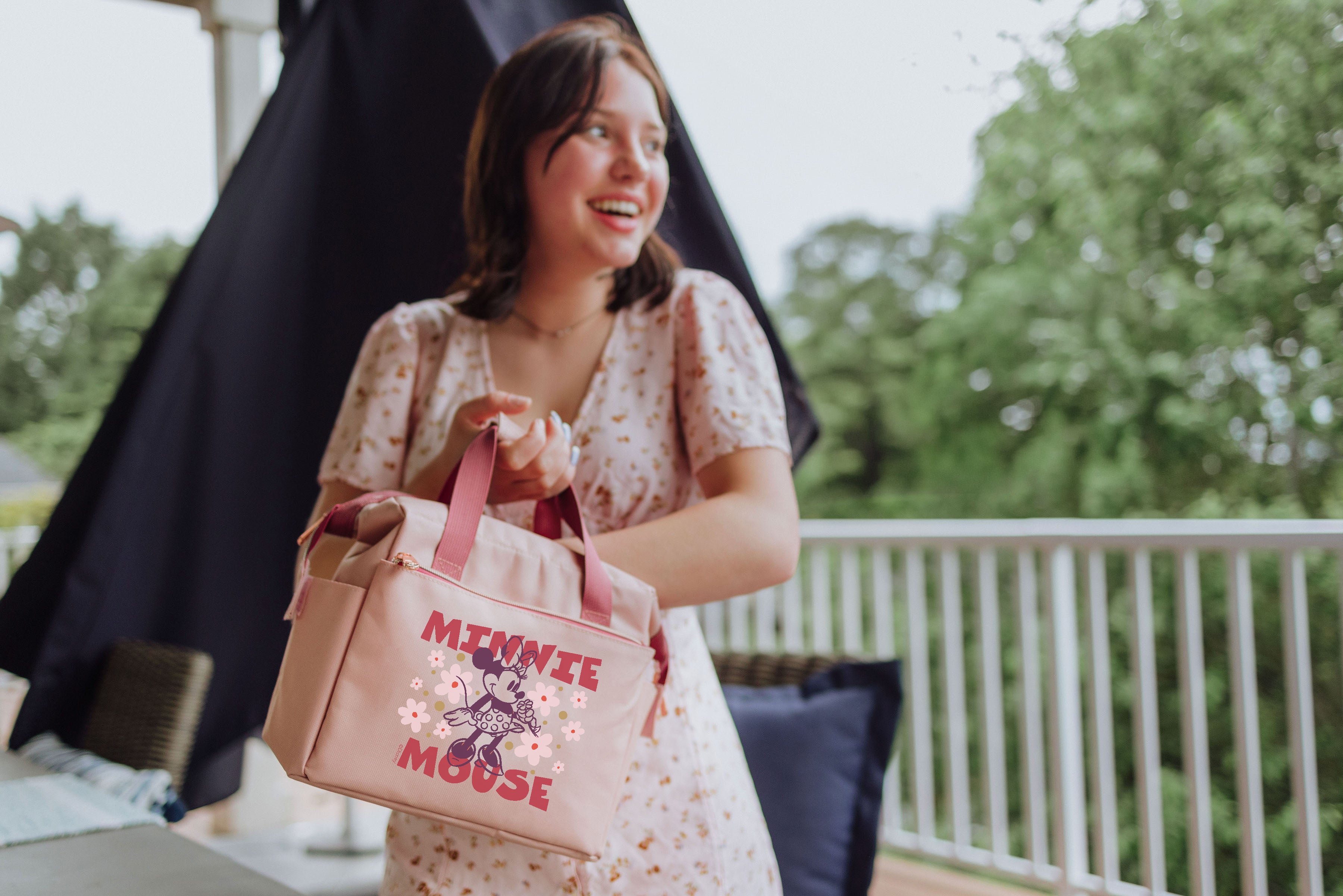 Minnie Mouse Floral - On The Go Lunch Bag Cooler