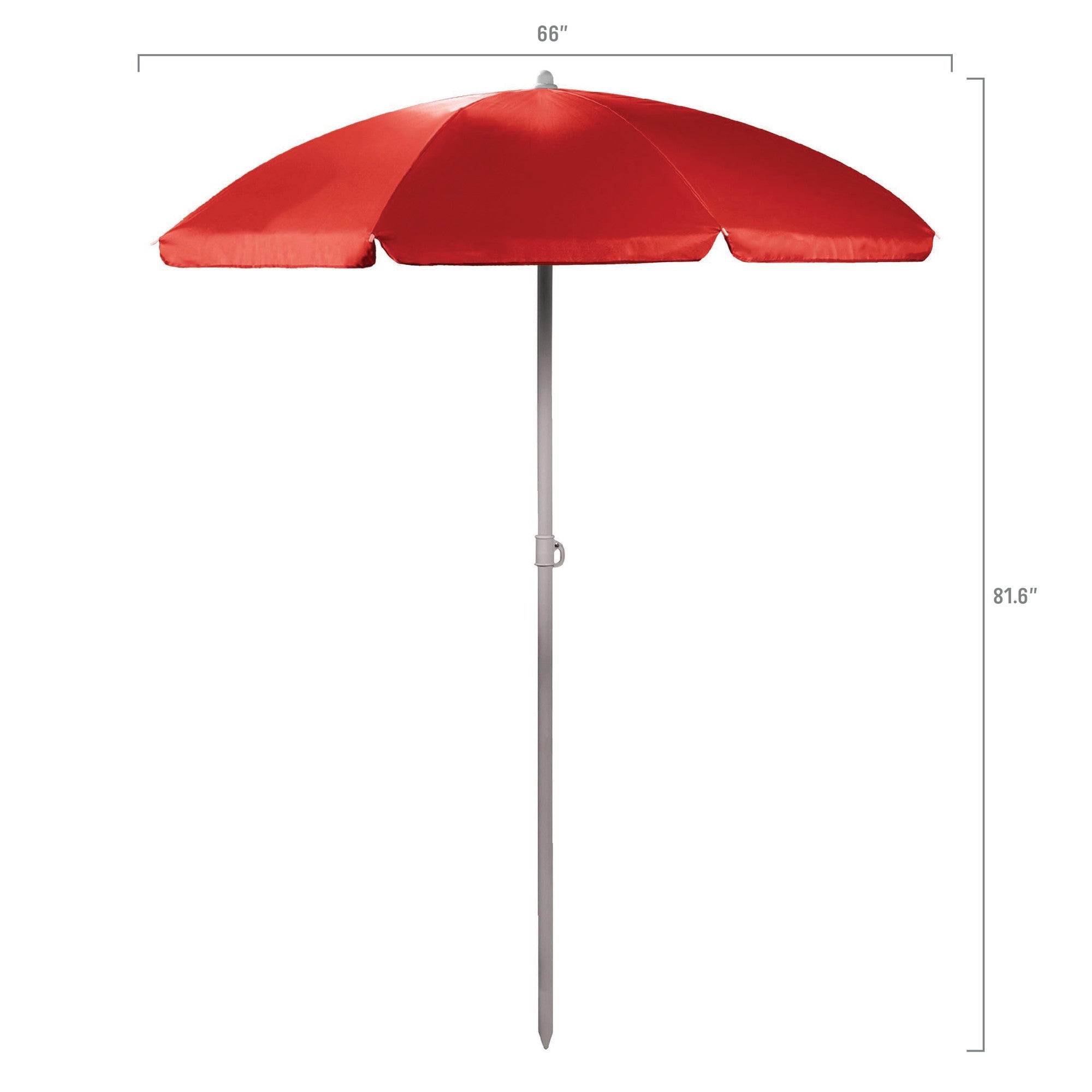 NC State Wolfpack - 5.5 Ft. Portable Beach Umbrella