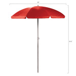 NC State Wolfpack - 5.5 Ft. Portable Beach Umbrella