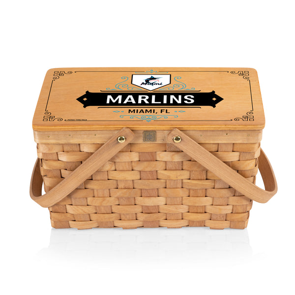 Miami Marlins - Poppy Personal Picnic Basket