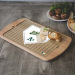 Oakland Athletics - Billboard Glass Top Serving Tray