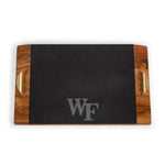 Wake Forest Demon Deacons - Covina Acacia and Slate Serving Tray