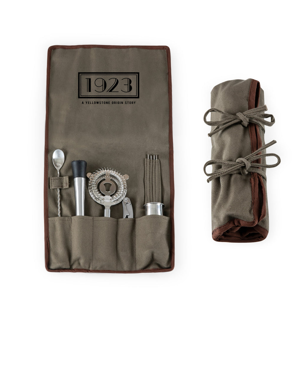 1923 10-Piece Bar Tool Roll Up Kit