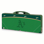 Oakland Athletics Baseball Diamond - Picnic Table Portable Folding Table with Seats