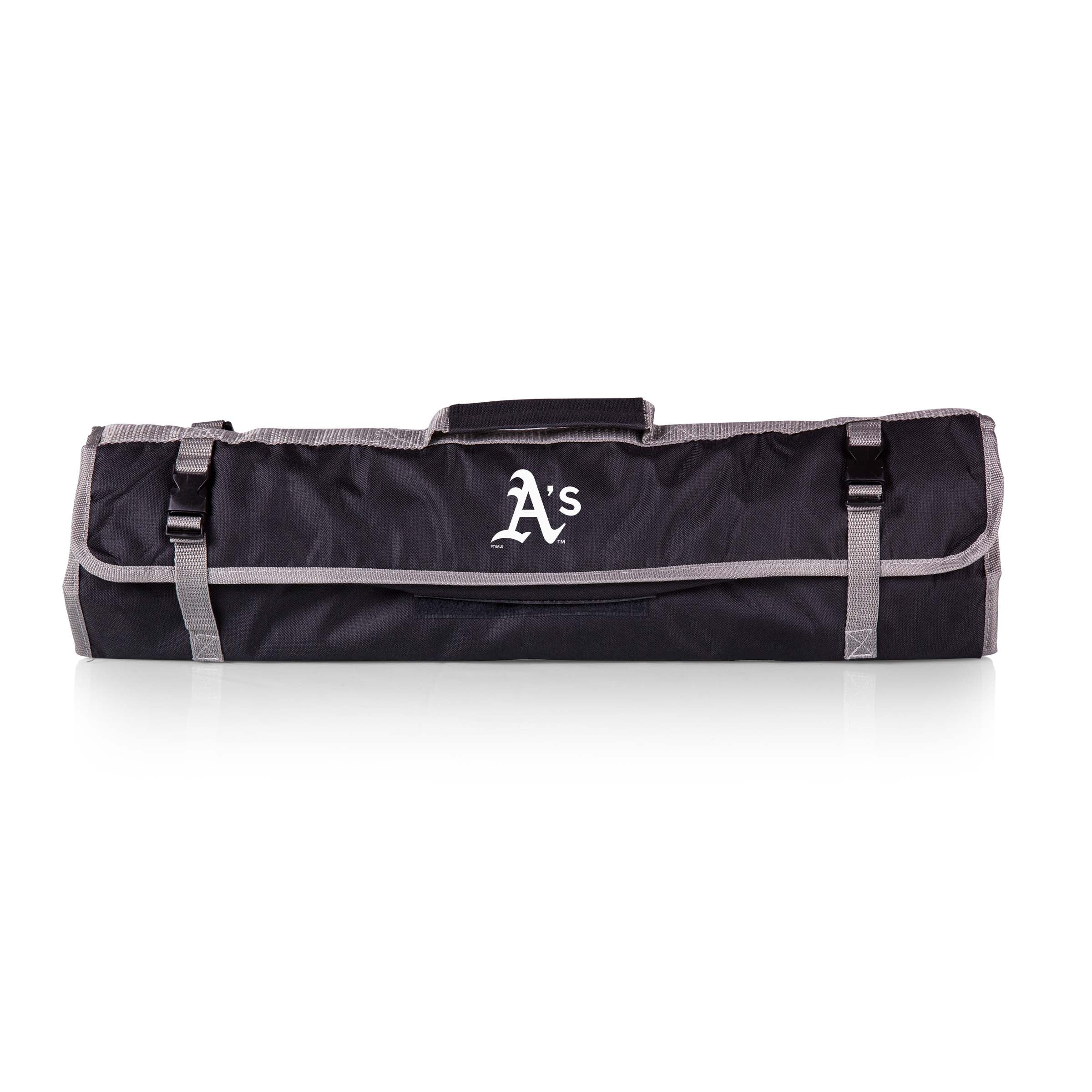 Oakland Athletics - 3-Piece BBQ Tote & Grill Set