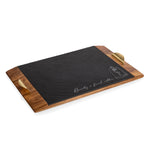 Beauty & the Beast - Covina Acacia and Slate Serving Tray