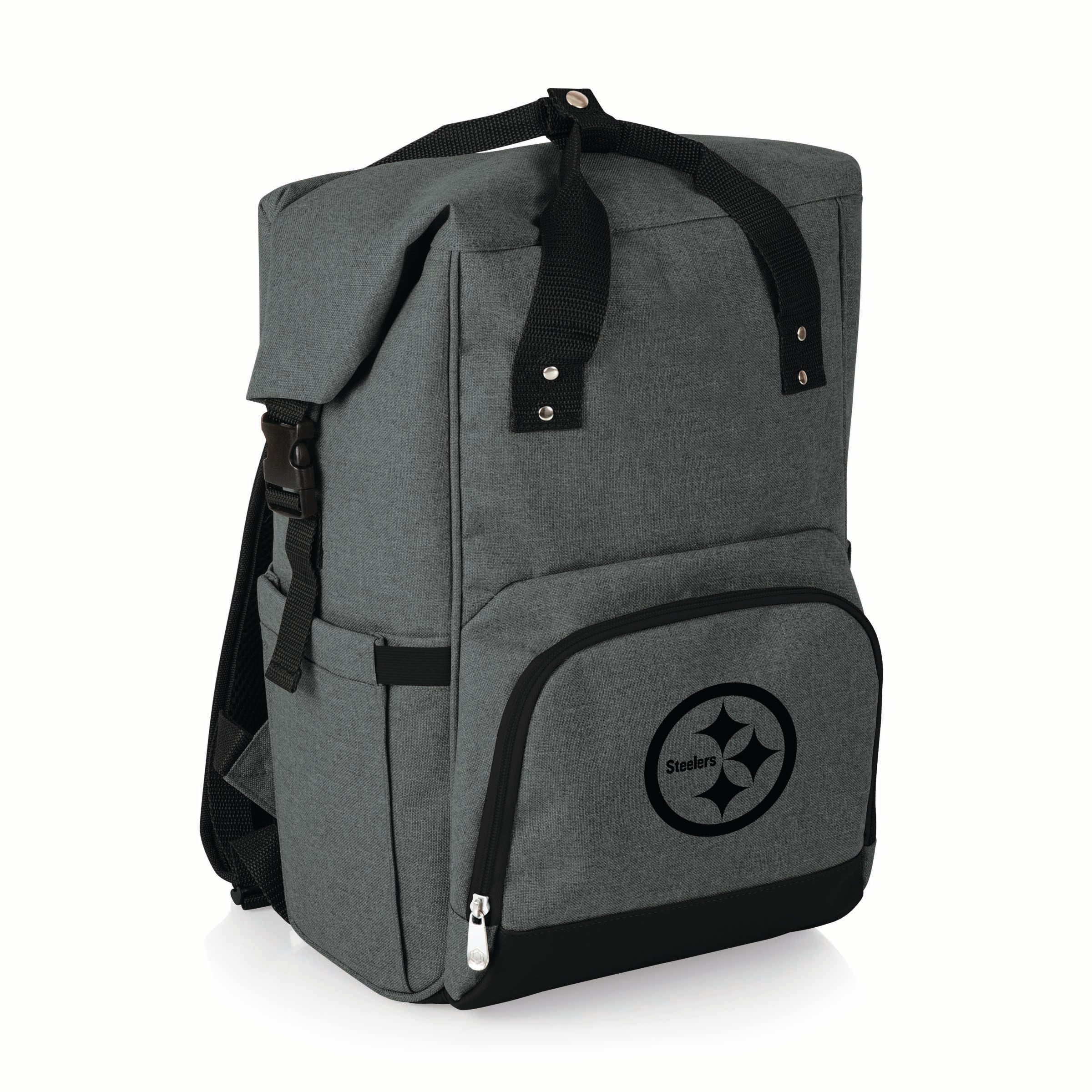 Pittsburgh Steelers - On The Go Roll-Top Backpack Cooler
