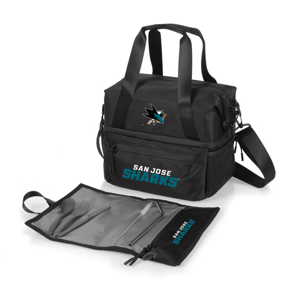 San Jose Sharks - Tarana Recycled Lunch Bag Cooler with Utensils