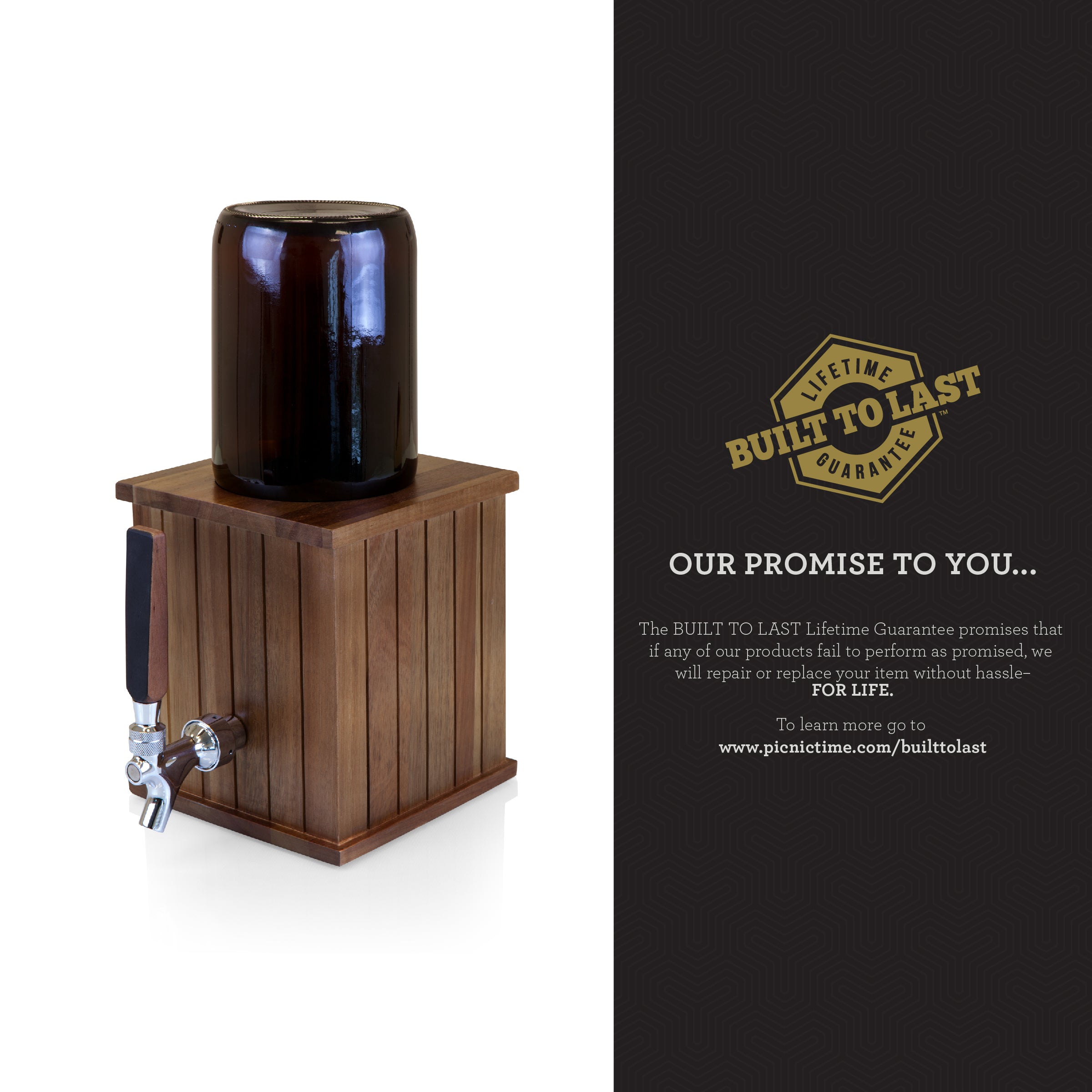 Growler Tap with 64 oz. Glass Growler