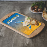 Los Angeles Chargers - Billboard Glass Top Serving Tray