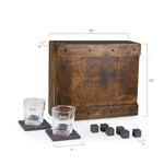 Illinois Fighting Illini - Whiskey Box Gift Set