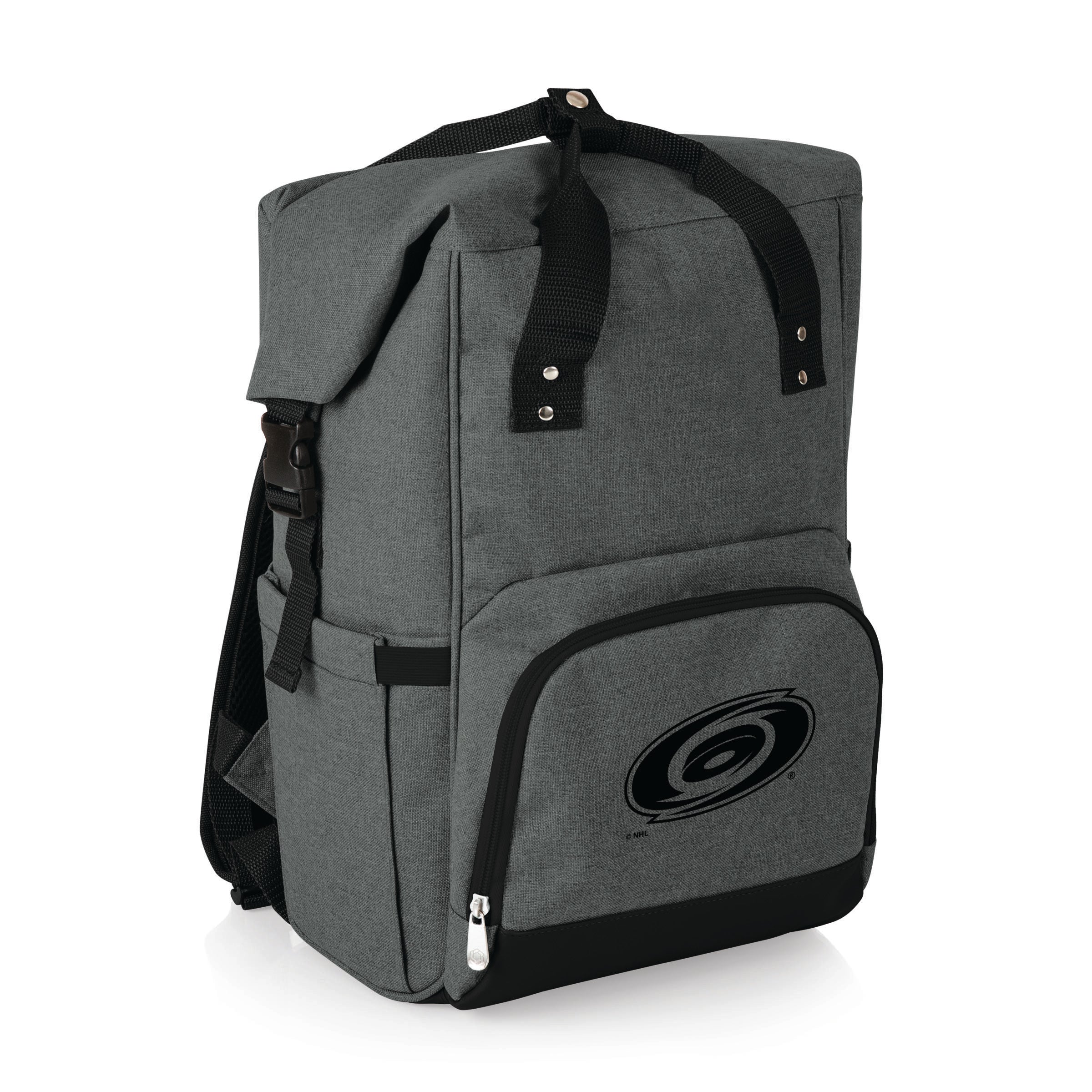 Carolina Hurricanes - On The Go Roll-Top Backpack Cooler